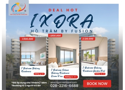 RESORT IXORA HỒ TRÀM 5 SAO